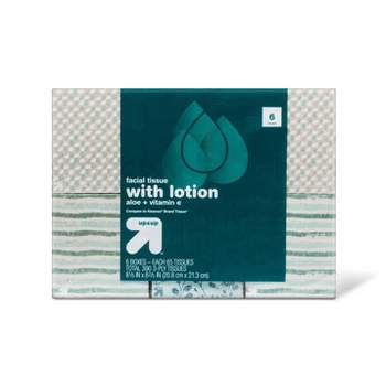 Facial Tissue with Lotion - 6pk/65ct - up & up™