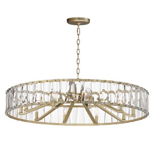 Maxim Lighting Odeon 10 - Light Chandelier in  Golden Silver - 1 of 1