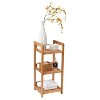 Three Tier Bamboo Tower Brown - Organize It All - 3 of 4