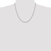 Black Bow Jewelry 1.9mm, Sterling Silver, Solid Box Chain Necklace - 2 of 4
