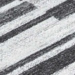 cream, black, medium gray