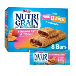 Nutri Grain Fruit and Vegetable Straw Squash - 8ct
