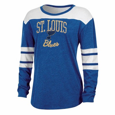 NHL St. Louis Blues Women's Long Sleeve Fashion T-Shirt