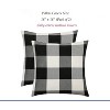 LISM 18x18 Inch Christmas Classic Buffalo Plaid Pillow Covers Pack of 2 - 2 of 4