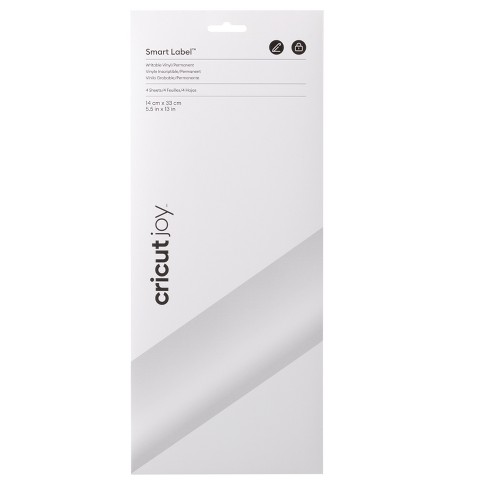 Cricut 12 X 48 Premium Glossy Permanent Vinyl White : Target