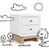 Storkcraft Santorini 2 Drawer Nightstand - 4 of 4