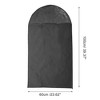Unique Bargains Dustproof Bottom Opening Garment Bag 3 Pcs - 4 of 4