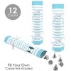 Big Dot of Happiness Blue Stripes - No Snap Simple Party Table Favors - DIY Cracker Boxes - Set of 12 - 3 of 4