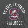 South Carolina State University Official Bulldogs Logo Adult Pull-Over Hoodie - 2 of 4