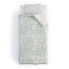 Deny Designs 2pc Twin/Twin Extra Long Iveta Abolina Sea Shells Duvet Cover and Pillow Sham Set White: 300 Thread Count, Woven Polyester - 2 of 4