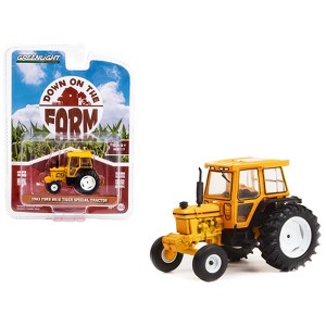 1983 Ford 6610 Tiger Special Tractor Yellow "Down on the Farm" Series 7 1/64 Diecast Model by Greenlight - 1 of 3