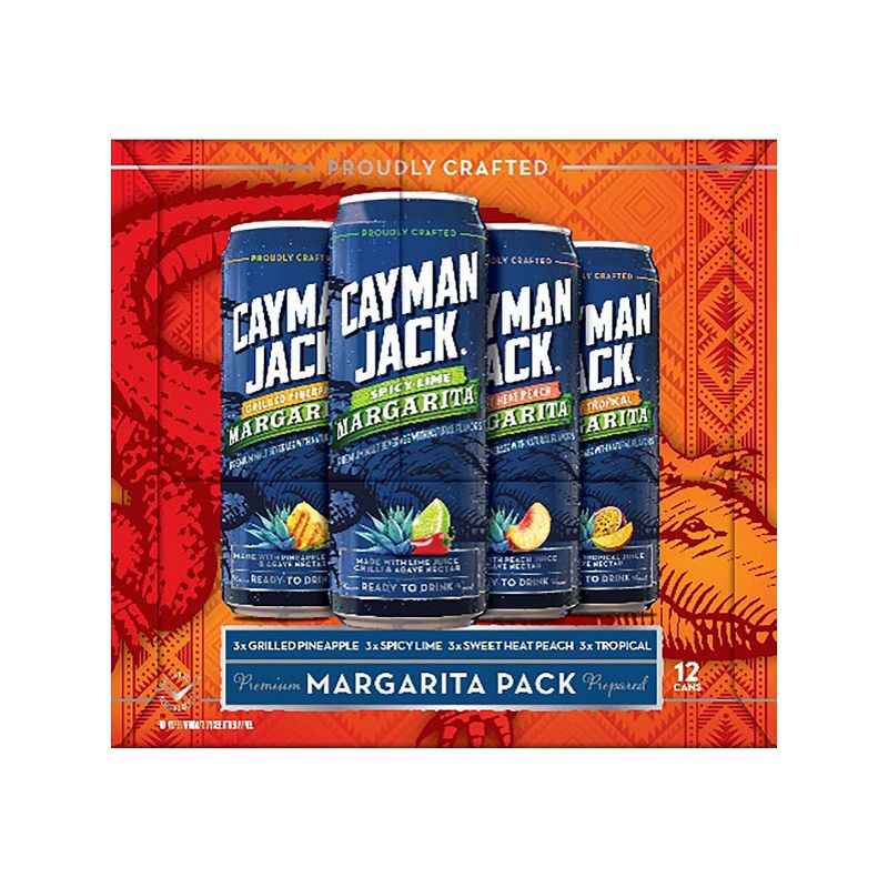 Cayman Jack Sweet Heat Margarita Variety - 12pk/12 fl oz Cans, 3 of 4