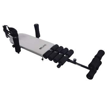 Stamina InLine Back Stretch Bench with Cervical Traction - Gray