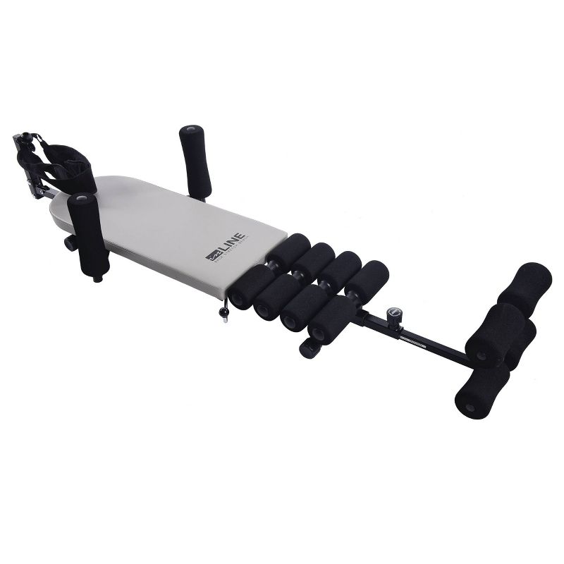 Stamina InLine Back Stretch Bench with Cervical Traction - Gray, 1 of 8