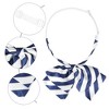 INSPIRE CHIC Women's Double Layers Pretied Bowknot Striped Cute Uniform Ties - 3 of 4