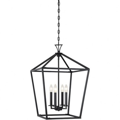 Savoy House Townsend 4 - Light Chandelier in  Matte Black