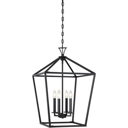 Savoy House Townsend 4 - Light Chandelier in  Matte Black - image 1 of 4