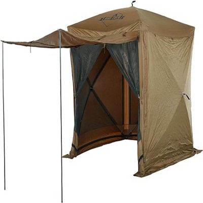 Hike Crew 6’ x 6’ Gazebo Tent, 4-Sided Outdoor Tent Canopy with Stakes and Carry Bag