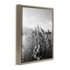 Stupell Industries Tall Grass Lake Water Landscape Floating Frame Canvas Art, Brown, 25" x 25" - 2 of 4