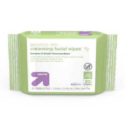 Facial Cleansing Wipes - 25ct - up & up™