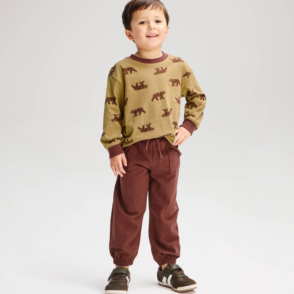 Toddler Boys' Hoodie Top and Pants Set - Cat & Jack™ - thumbnail 10