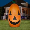 Gemmy Giant Halloween Inflatable Jack O' Lantern, 12 ft Tall, Multi - 2 of 4