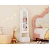 Garvee Kids Jewelry Armoire Cabinet with Full-Length Mirror,46"Jewelry Armoire with 3 Storage Drawers,Kids Vanity Dress Up Mirror Jewelry Cabinet - 2 of 4