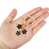 Unique Bargains Cute Flower Women Gifts Pendant Keychain for Purse Decor - 3 of 4