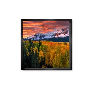 Courtside Market Dreamer's Peak 30x30 Statement Piece - Framed Artboard - 1 of 2