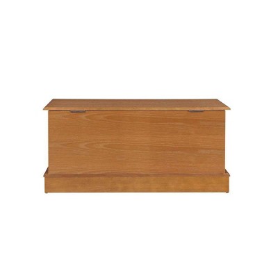 Honey Brown Traditional Cedar Wood Storage Chest