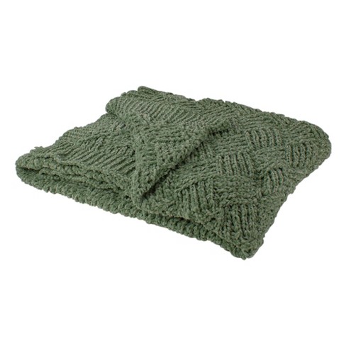 Target green blanket sale