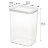 iDesign Large Airtight Canister with Erasable Label - Set of 2 - Clear - 4 of 4