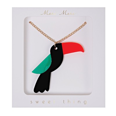 Meri Meri - Toucan Necklace - Necklaces - 1ct