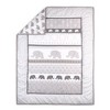 The Peanutshell Elephant Walk Grey Crib Bedding Set, 4pc to 12 Pc - 2 of 4