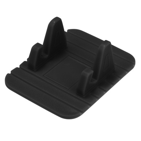 Unique Bargains Phone Holder For Car Dashboard Mat Rubber Pad