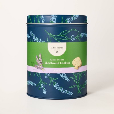 Spade-Shaped Lavender Shortbread Cookies - 7oz - kate spade new york x Target
