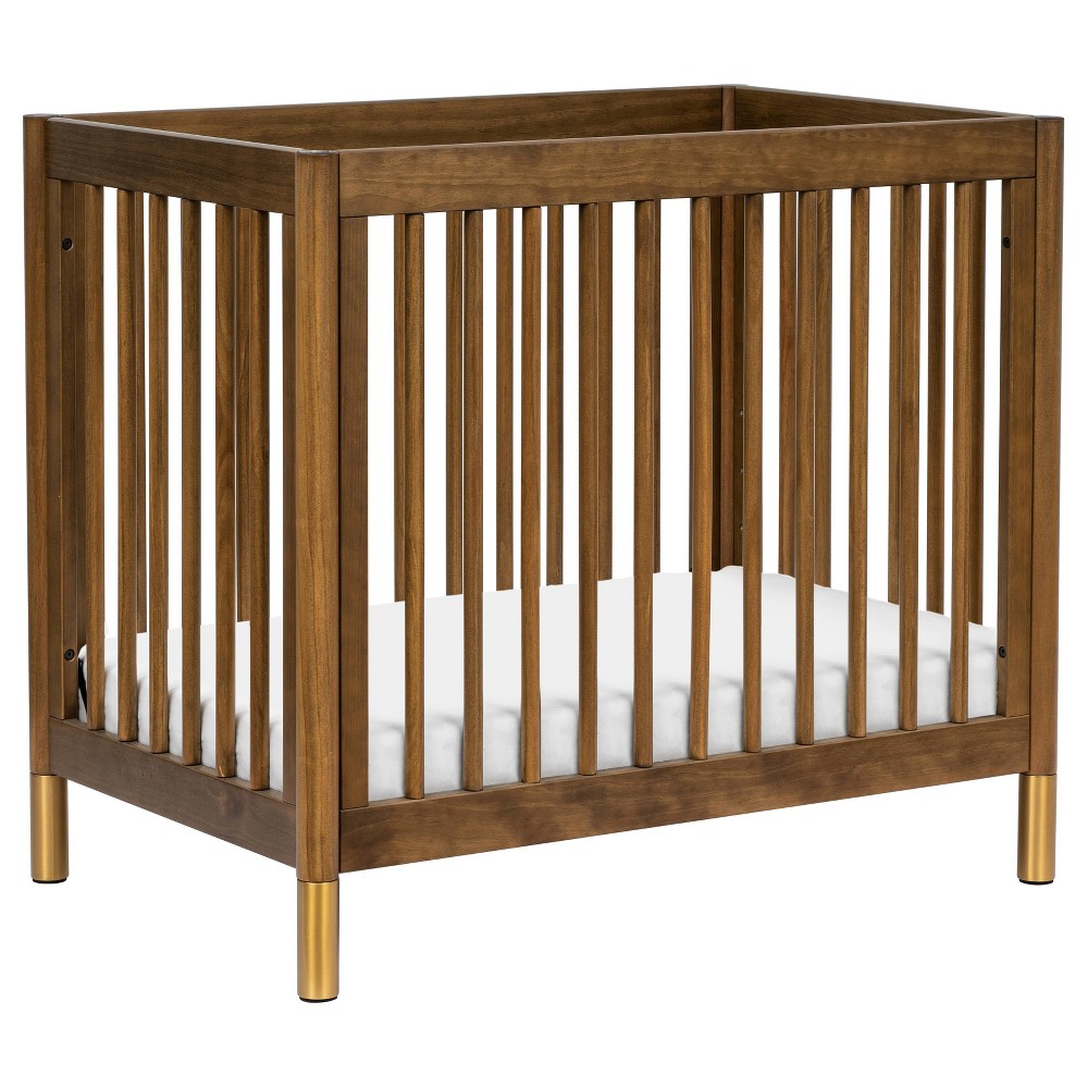 Photos - Cot Babyletto Gelato 4-in-1 Convertible Mini Crib and Twin Bed - Natural Walnu