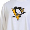 NHL Pittsburgh Penguins Women's White Long Sleeve Fleece Crew Sweatshirt - 3 of 3