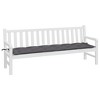 vidaXL Garden Bench Cushion Anthracite Oxford fabric (100% polyester) - 3 of 4