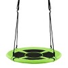 Tangkula 40" Kids'Saucer Tree Swing Seat Indoor Outdoor Play Set Grren/ Blue - 2 of 4