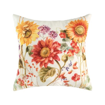 C&F Home 18" x 18" Sunflower Patch Indoor/Outdoor Fall Throw Pillow