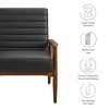 Modway  Jensen Accent Chair, Walnut Black - 4 of 4