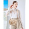 MKF Collection Camren Women's M Signature Crossbody Bag by Mia K - Fuchsia - 4 of 4