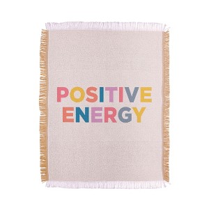 socoart positive energy I Woven Throw Blanket - Deny Designs - 1 of 4