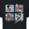 Women's - Disney - Mickey And Donald Alpine Cropped Graphic T-Shirt - 2 of 4