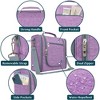 PAVILIA Toiletry Bag Travel Women Men, Hanging Water Resistant Makeup Accessories Cosmetic Organizer Large Essential Kit - 3 of 4
