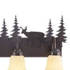 Vaxcel Bryce 3 - Light Vanity in  Burnished Bronze - 3 of 4