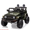 12V Ride On Truck Car for 3-6 Years Kids, Licensed Toyota Kids Car w/2.4G Remote Control, Lights, Suspension System, Safety Belt - 2 of 4