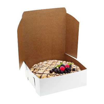 MT Products White Cake Boxes - 8