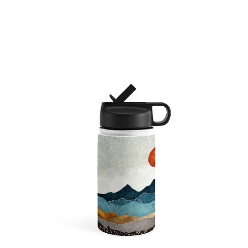 Lebrii Freya Flowers 12 oz Water Bottle with Sport Lid - Society6